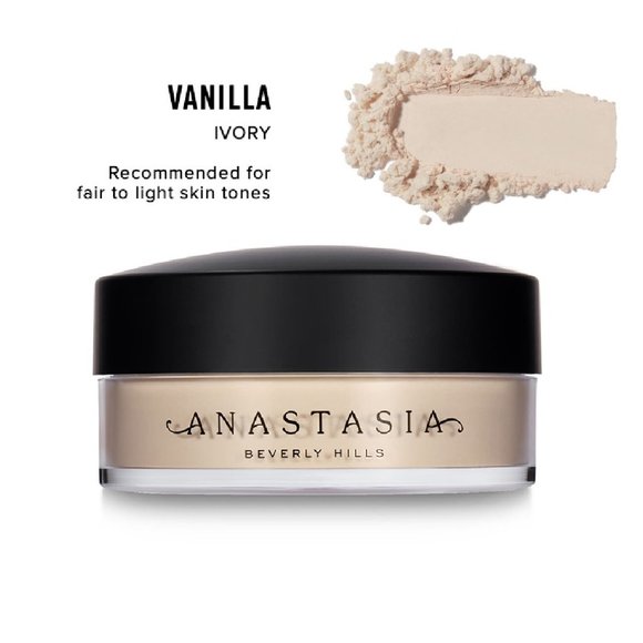 NIB 💛Anastasia ABH VANILLA  Loose Setting Powder ~ Full Size ~ BNIB - Picture 2 of 12